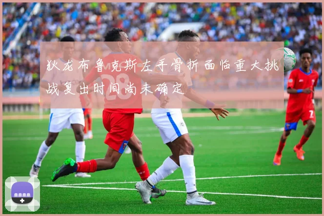 狄龙布鲁克斯左手骨折面临重大挑战复出时间尚未确定